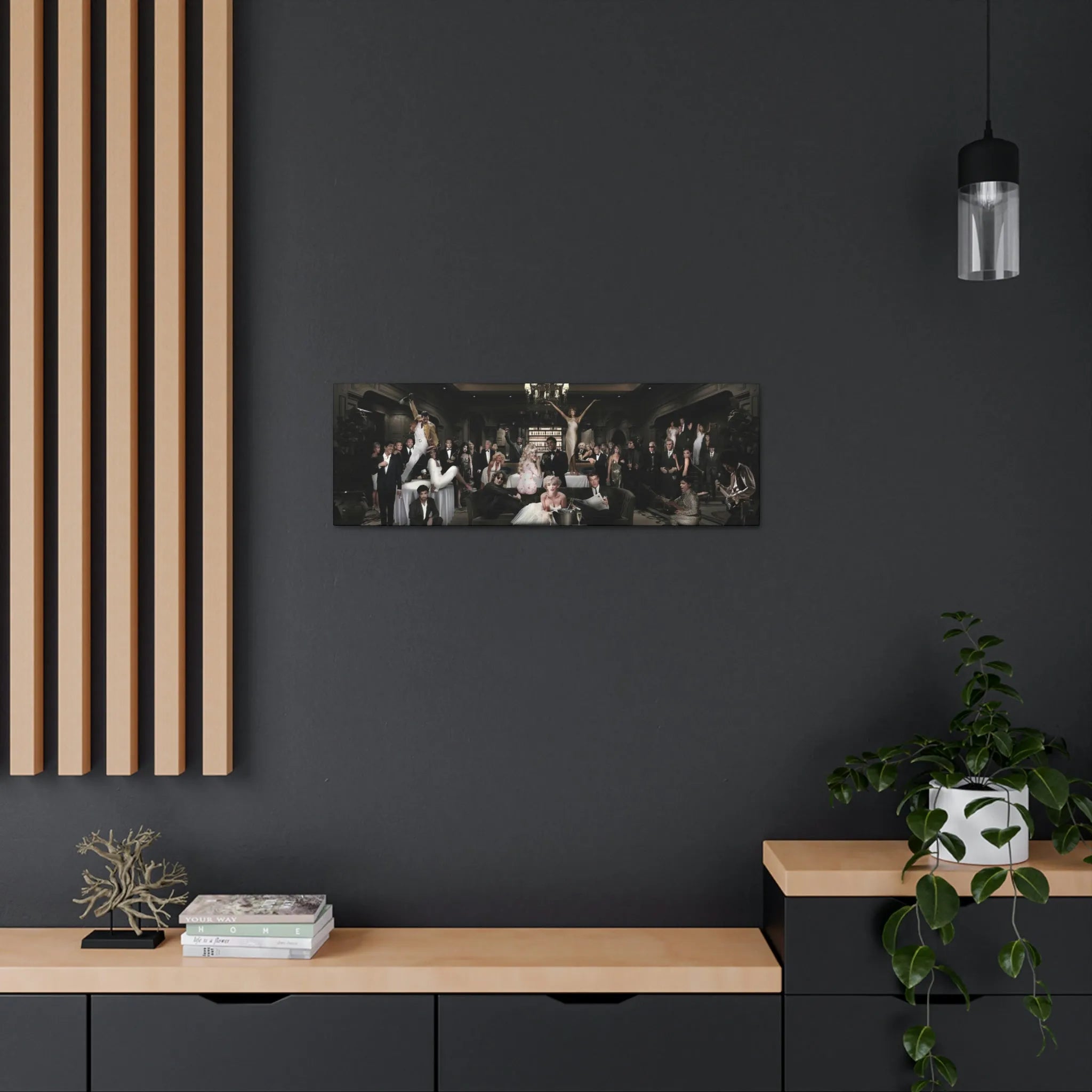 Music and Movies Celebrities Famous Characters Canvas Gallery Wraps