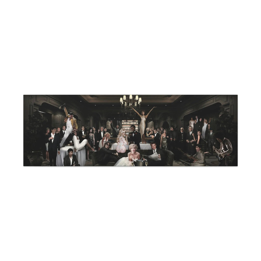 Music and Movies Celebrities Famous Characters Canvas Gallery Wraps