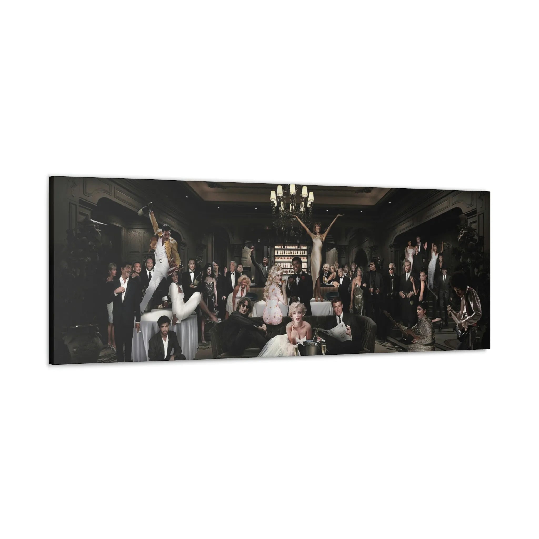 Music and Movies Celebrities Famous Characters Canvas Gallery Wraps
