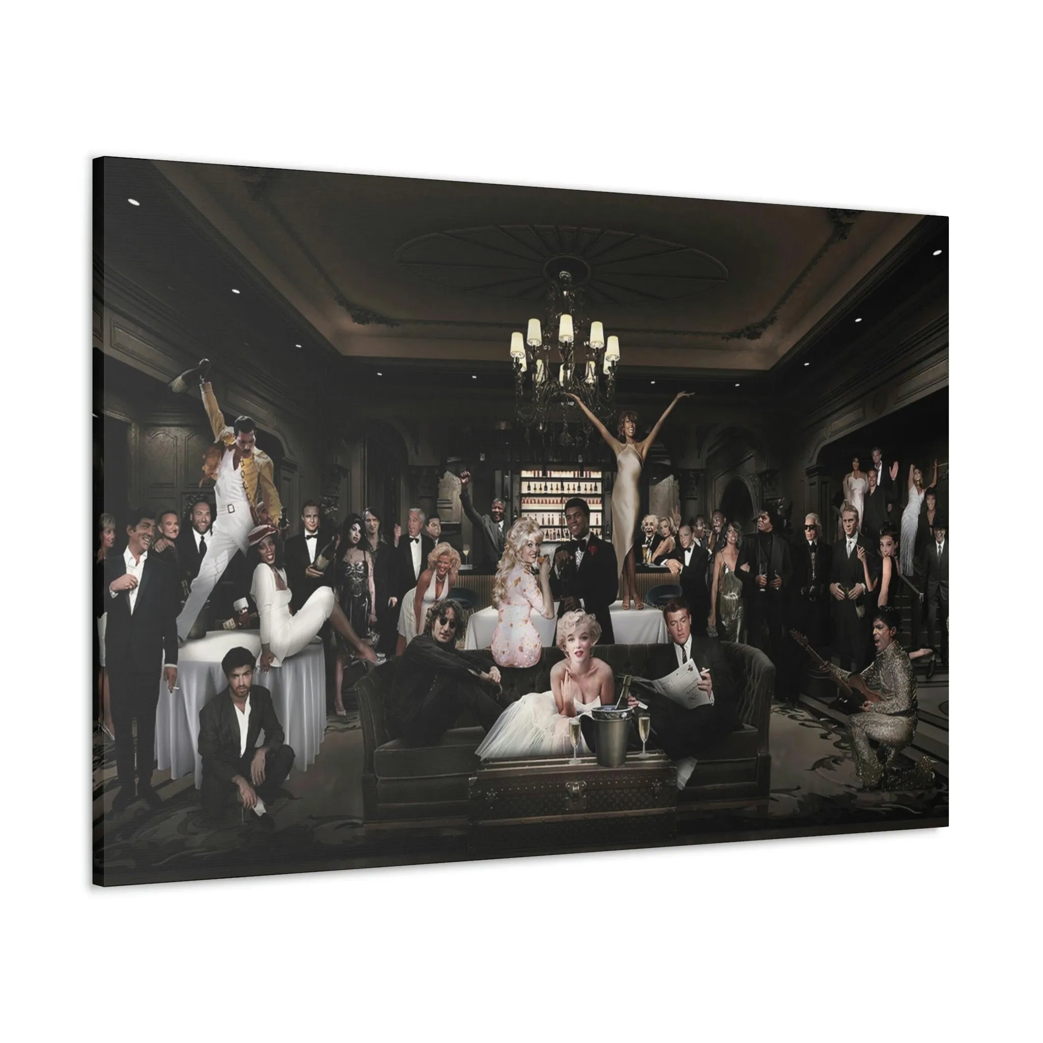 Music and Movies Celebrities Famous Characters Canvas Gallery Wraps