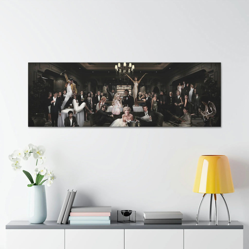 Music and Movies Celebrities Famous Characters Canvas Gallery Wraps