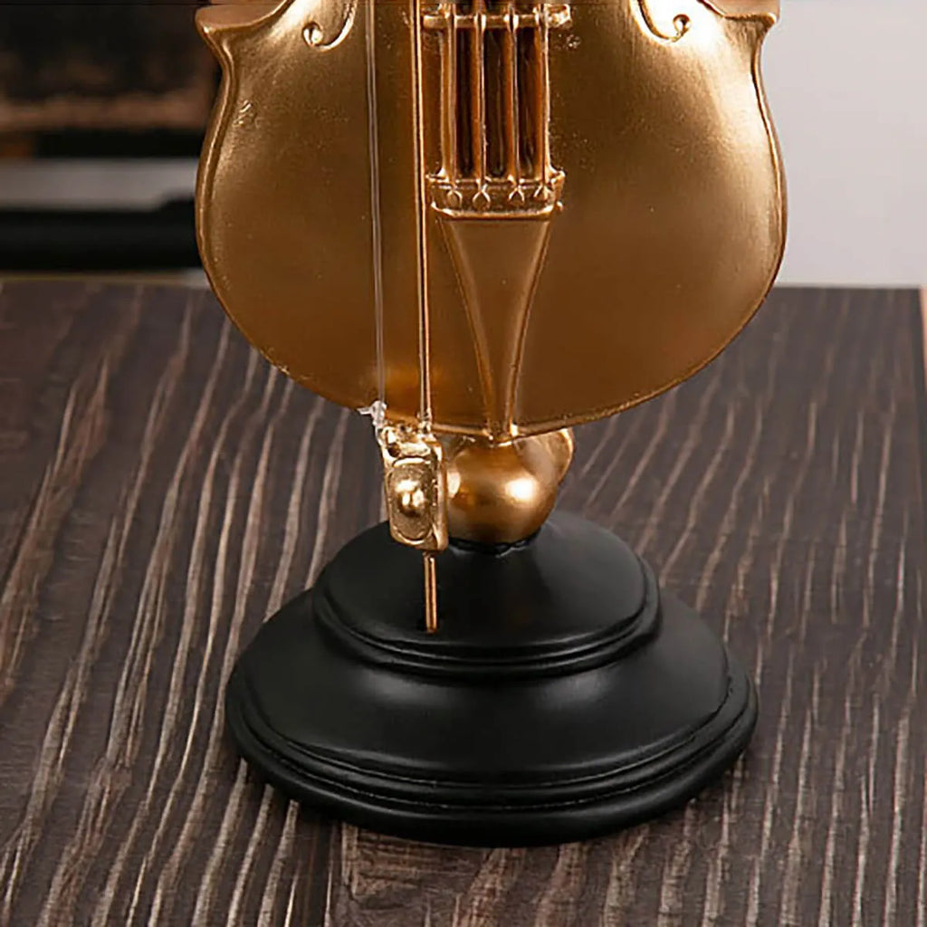 Musical Instrument Ornaments Violin and Saxophone Decor