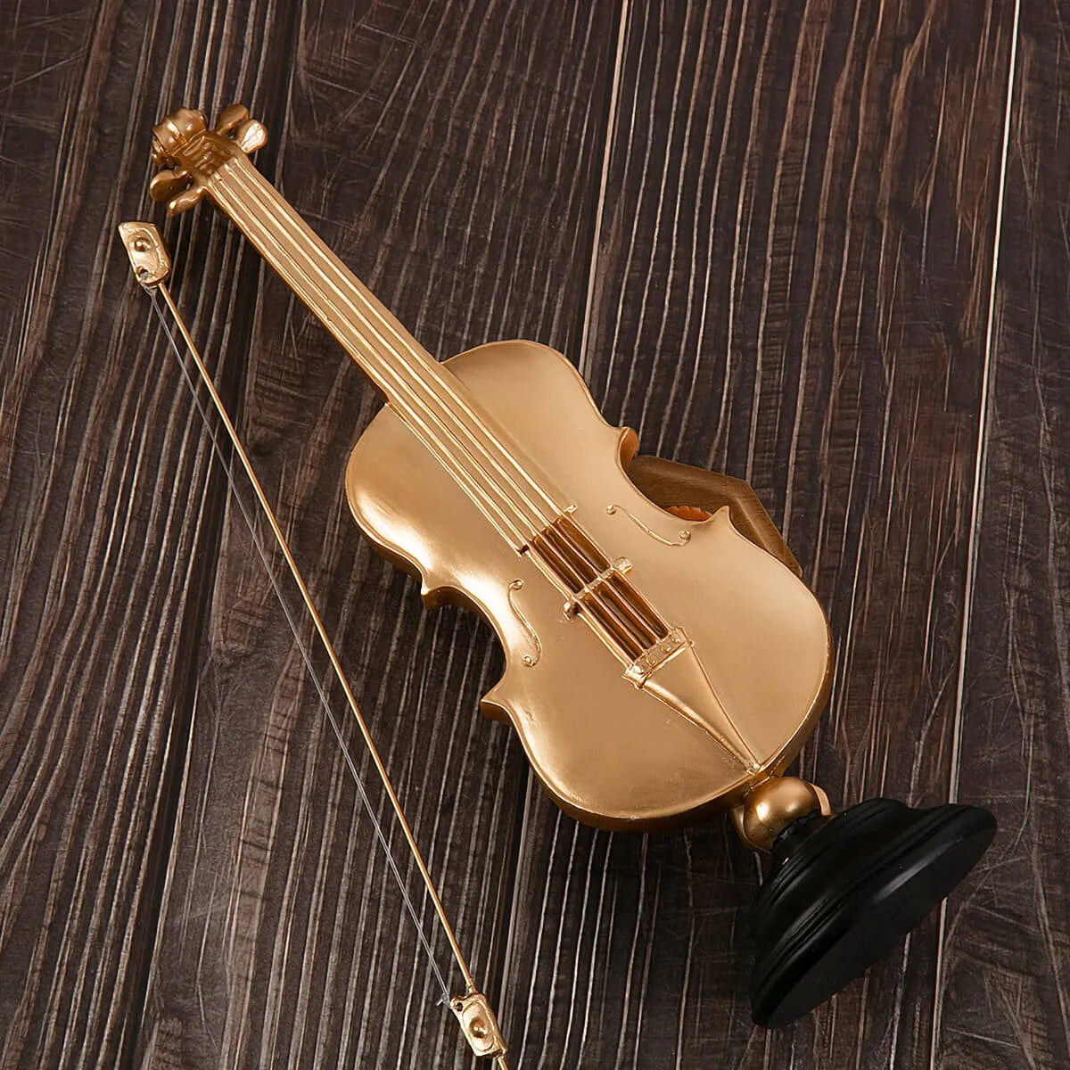 Musical Instrument Ornaments Violin and Saxophone Decor