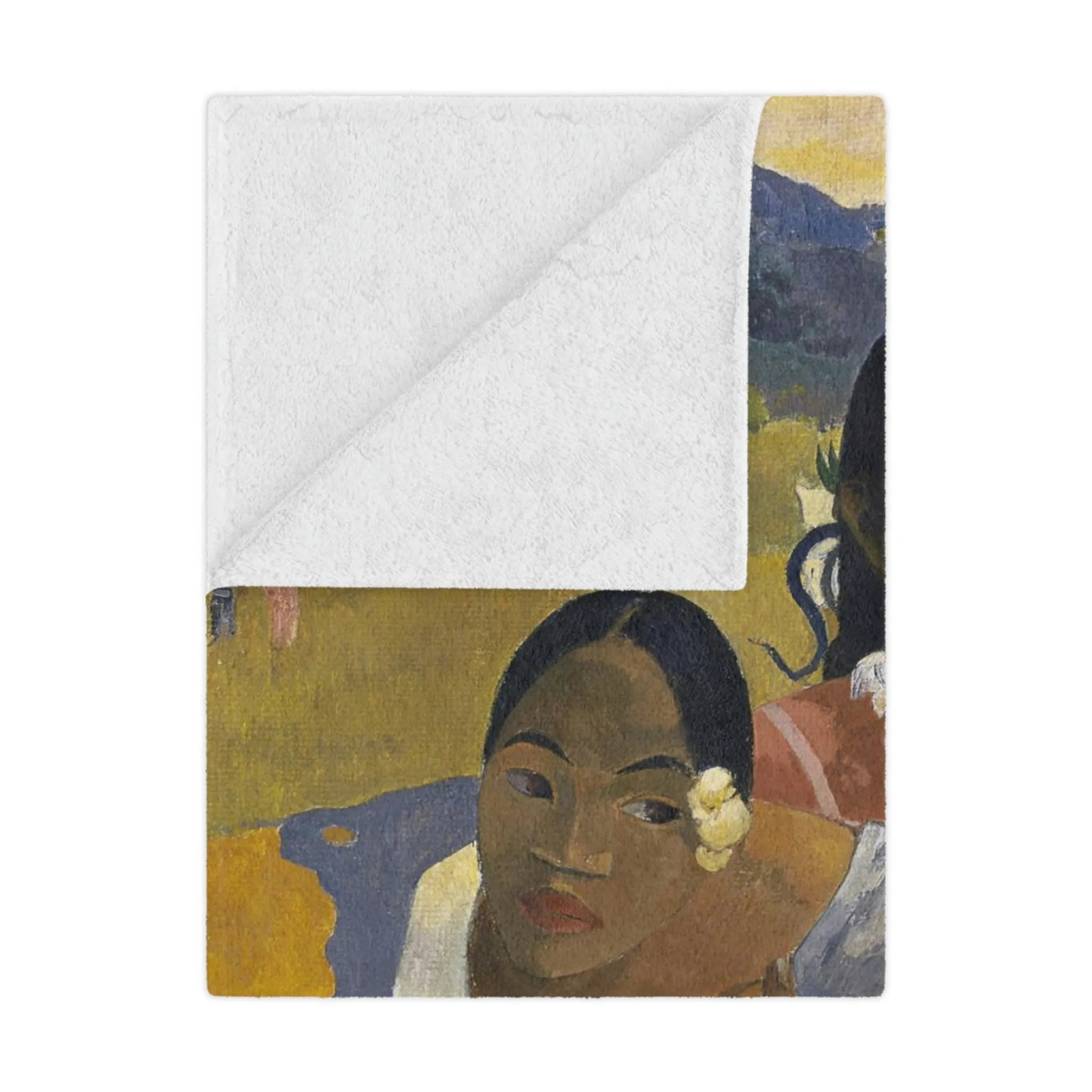 Nafea Faa Ipoipo by Paul Gauguin Art Blanket