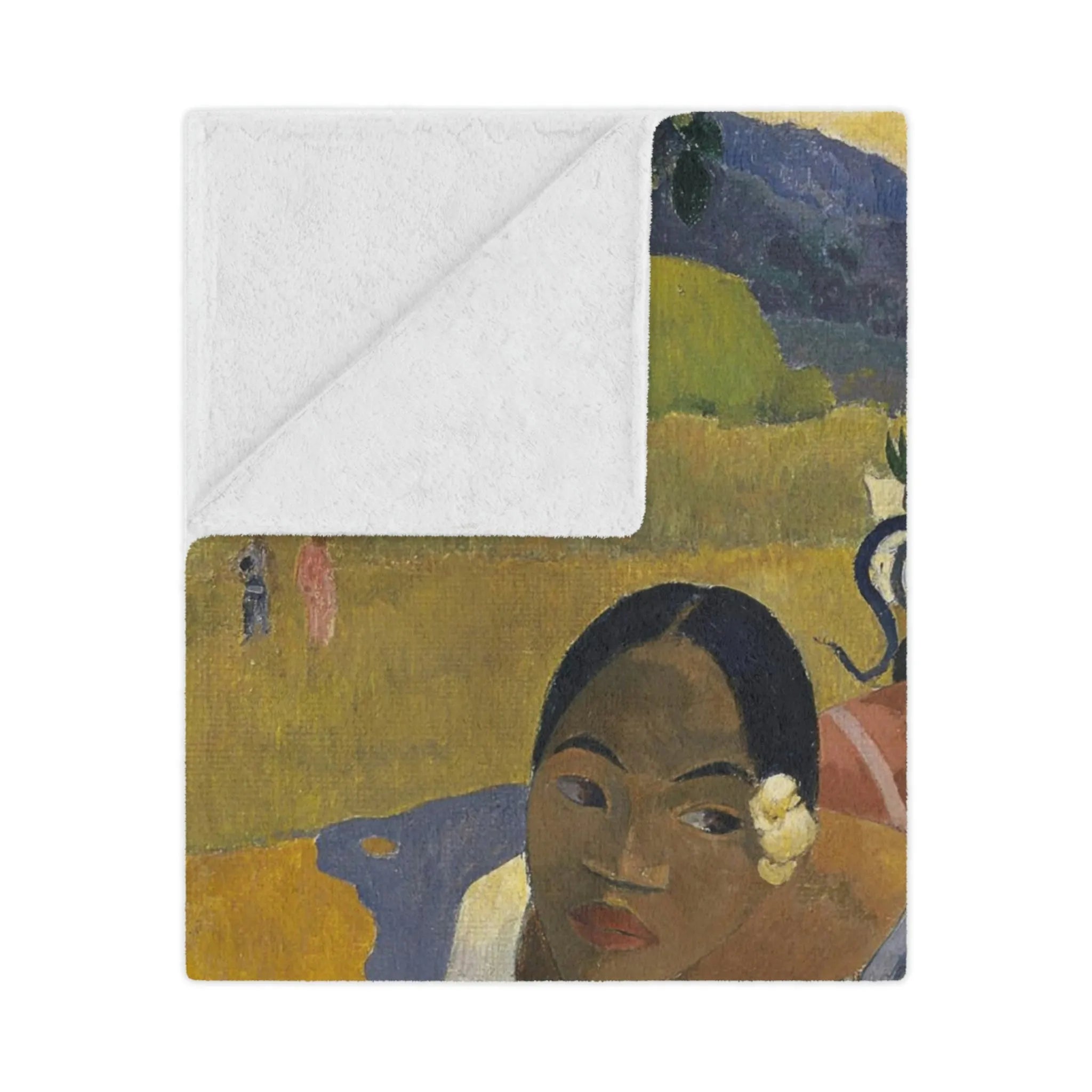 Nafea Faa Ipoipo by Paul Gauguin Art Blanket