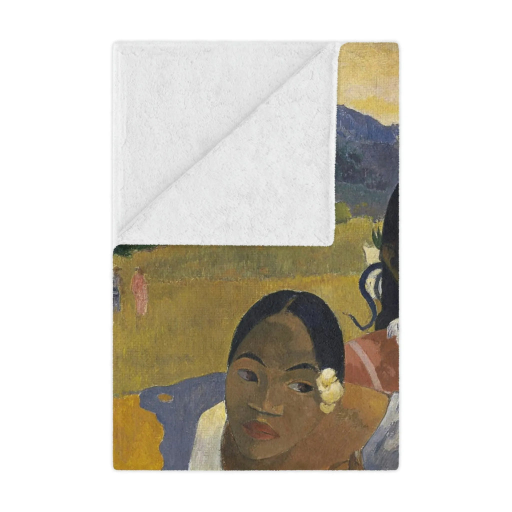 Nafea Faa Ipoipo by Paul Gauguin Art Blanket