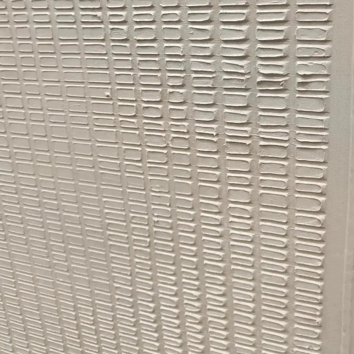 BEIGE TEXTURE DIPTYCH: Textured Abstract Painting in Beige